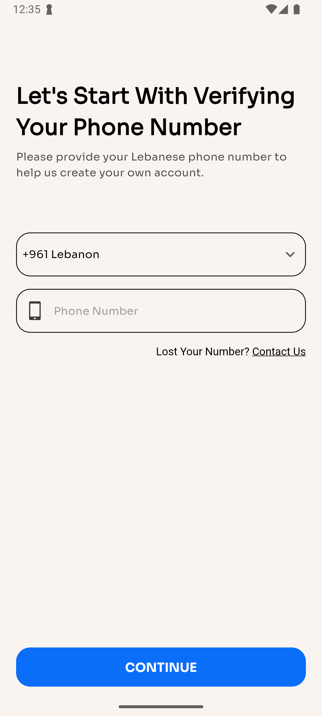 Sign Up